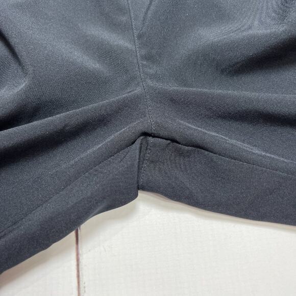 Soft Surroundings Stretch Ankle Zip Pants SIZE L Black Pull On Joggers - Picture 12 of 15